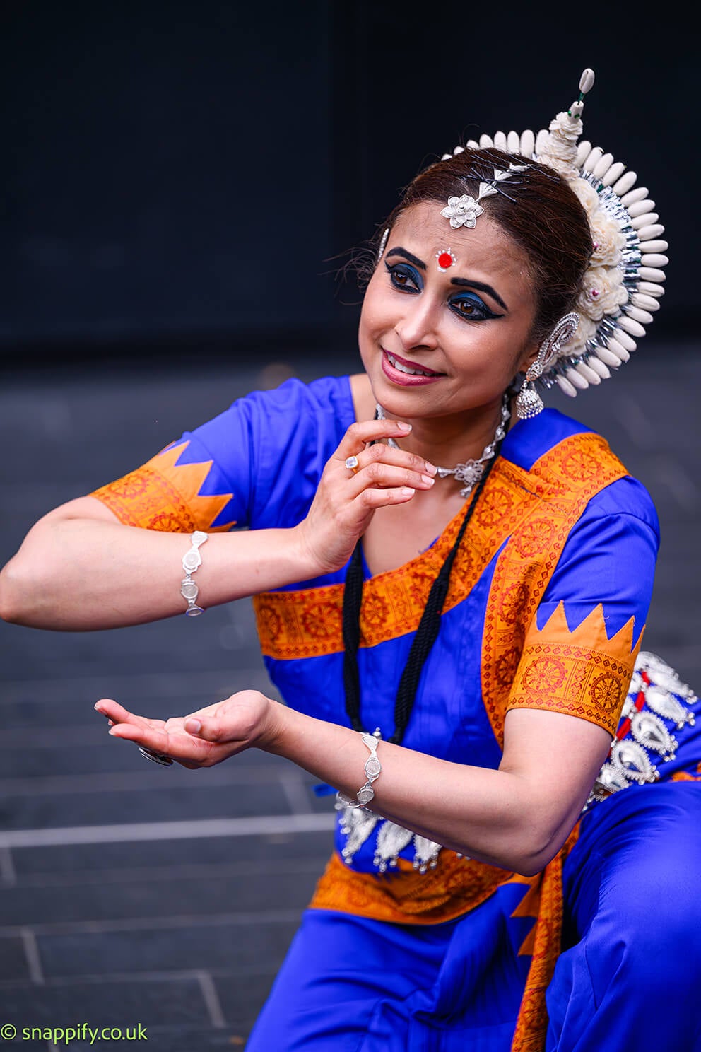 Odissi Dance Performance at Cross-Rail Roof Gardens, Canary Wharf