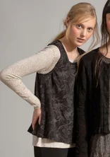 Top "Runa" en jersey de coton biologique - noir
