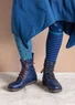 Stiefeletten aus Nappaleder (indigoblau 38)
