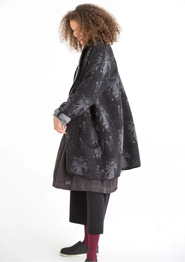 “Sunny Honey” wool coat -