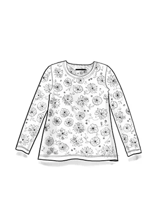 Top "Cress" en lyocell/élasthanne - raisin