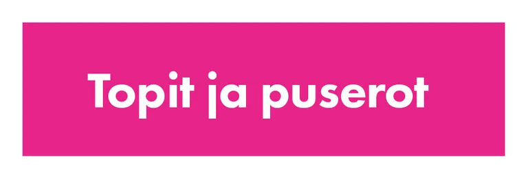 A pink card with “Tops” written in white.