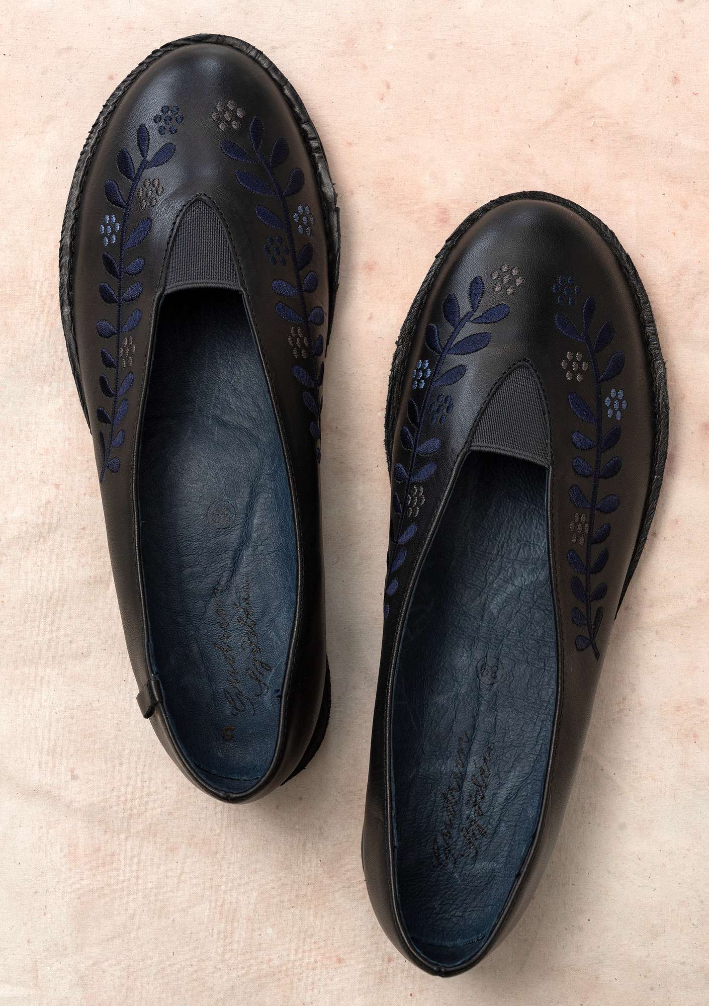 “Lily” nappa shoes black thumbnail
