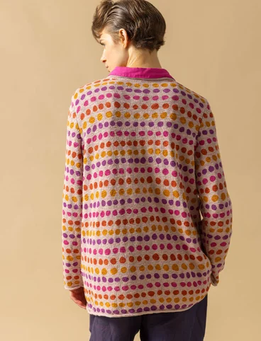 “Abby” Bästis sweater in organic/recycled cotton - rosa0SP0sand0SL0mnstrad