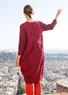 Kleid „Pinje“ aus Öko-Baumwolle (granatapfel S)