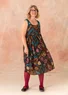 “Artichoke” woven organic cotton dress (mullberry S)
