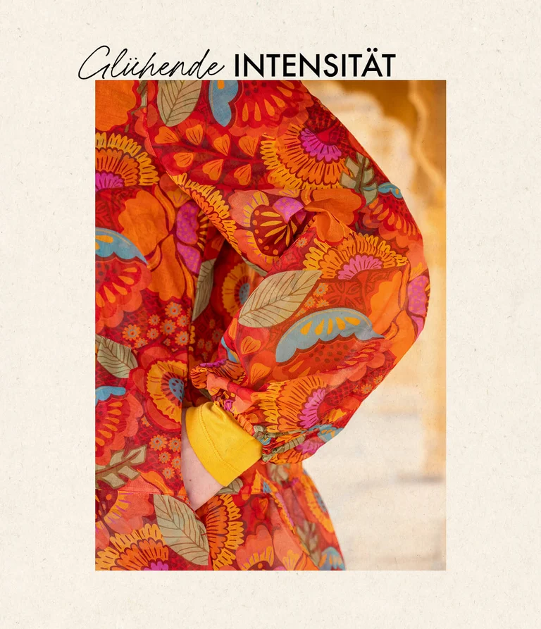 Webkleid „Okinawa“ aus Baumwolle
