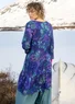 Jerseykjole "Yura" i økologisk lyocell/elastan (midnatsblå XXL)
