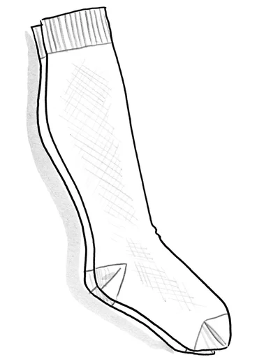 Chaussettes gainantes en polyamide -