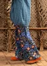 Pantalon "Harriet" en jersey de lyocell/élasthanne (bleu nuit XS)