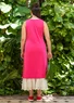 Robe unie en jersey de coton biologique/modal (phlox S)