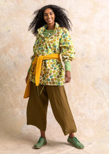 “Serafina” windcheater in recycled polyamide - kiwi