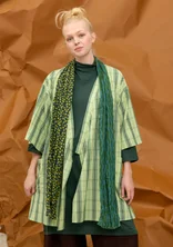 Foulard à motif "Frida" en coton biologique - monstera