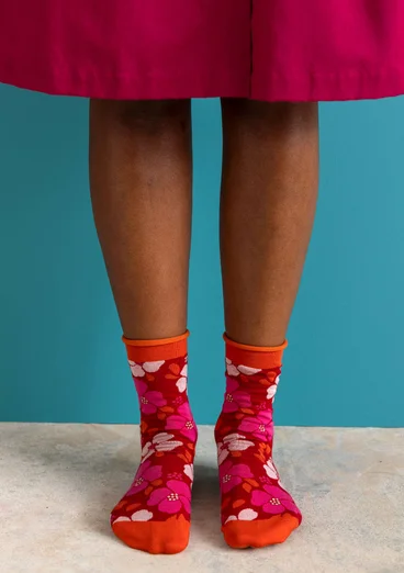 Socken „Theia“ aus Bio-Baumwolle - amaryllis