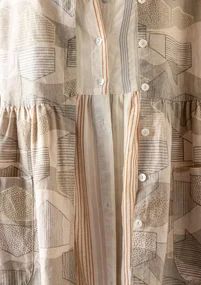 “Alaska” organic cotton/linen blouse - mole