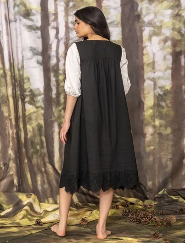“Tuva” organic cotton dress - svart0SL0