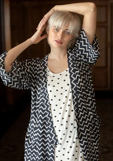 Chemise de nuit "Siesta" en modal/élasthanne - écru