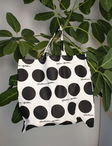 Stofftasche L aus Öko-Baumwolle - svart