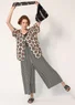 Blouse "Afrodite" en coton biologique (vanille S)