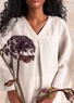 Kleid aus Leinengewebe (dunkelnatur XXL)