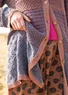 “Chloe” recycled cotton coatigan (old rose S)