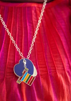 Charm "T-shirt" en argent - argent