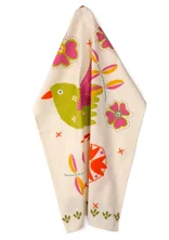 “Rosemary” organic cotton kitchen towel - kiwi