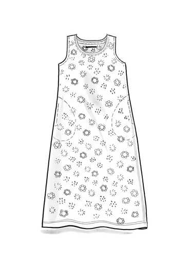 Jerseykleid „Sparkle“ aus Bio-Baumwolle - türkis