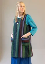 “Ketchi” woven wool/cotton sleeveless dress - black