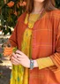 Bluse „Fields“ aus Baumwolle (gebranntes orange S)