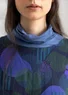 “Fizz” woven dress in linen/modal (ink blue XL)