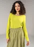 Woven organic cotton underskirt (thyme XXL)