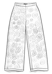 “Ada” lyocell/elastane jersey trousers