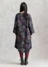 “Fizz” woven dress in linen/modal (black XL)