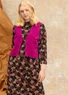 Geblümtes oder einfarbiges Jerseykleid „Hillevi“ aus Lyocell/Elasthan (kastanie-gemustert L)
