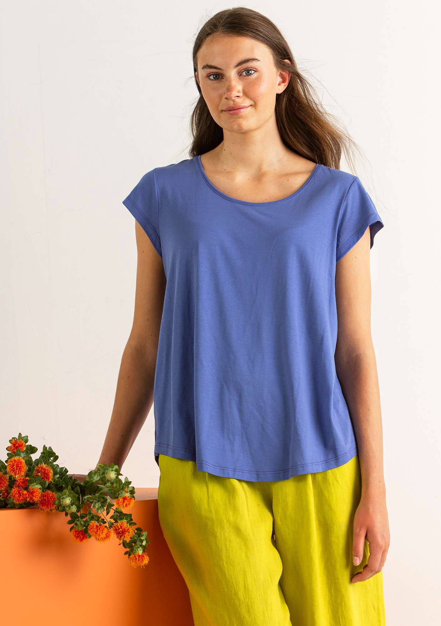 Shirt „Himmel“ aus Öko-Baumwolle/Modal  himmelblau thumbnail