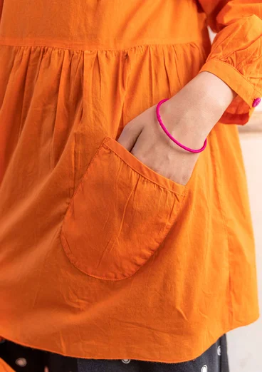 “Insta” organic cotton smock blouse - nectar