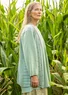 Strickjacke „Sigfride“ aus Bio-/Recycling-Baumwolle (frostgrün M)
