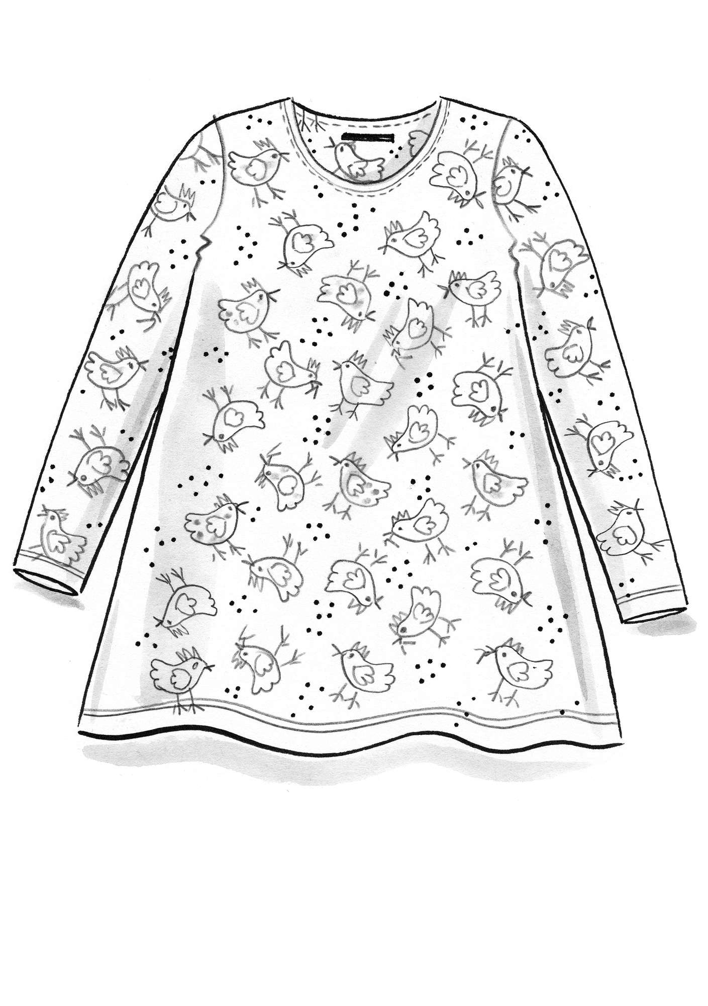 Shirt „Dolores“ aus Öko-Baumwolle/Modal