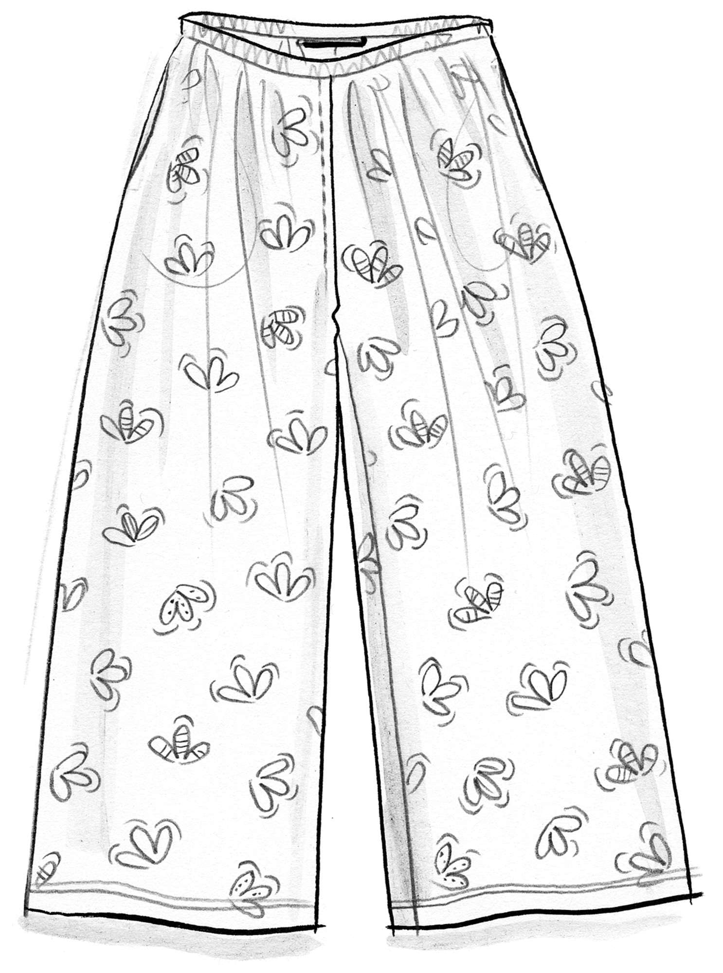 Pantalon  Nolita  en micromodal/élasthanne
