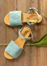 Sandalen „Savanna“ aus Nubukleder (jade 36)