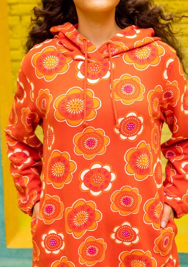 Trikoohuppari "Soho" ekopuuvillaa - chili