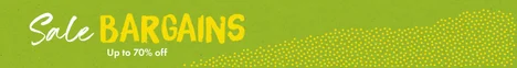 Bargains – up to 70%