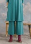 Trousers in modal/cotton/elastane aqua green/agave thumbnail