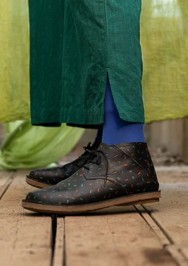 Bottines « Pepper » en cuir nappa - noir