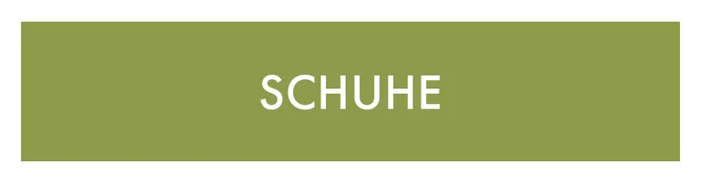 Ein grünes Feld mit dem Wort „Schuhe“ in Weiss.