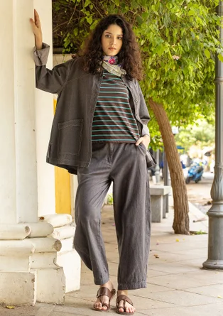 Webhose „Ines“ aus Bio-Baumwolle - grafit