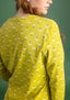 Jerseyshirt „Stella“ aus Bio-Baumwolle/Elasthan limettengrün-gemustert thumbnail