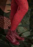 Collant "Sigrid" en polyamide recyclé (rouge agate L)