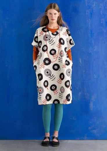 Webkleid „Julie“ aus Öko-Baumwolle - ungebleicht